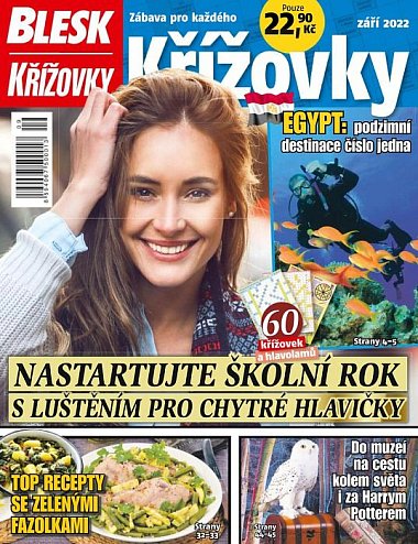 časopis Blesk Křížovky č. 9/2022