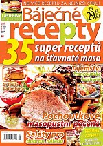 časopis Báječné recepty č. 1/2016