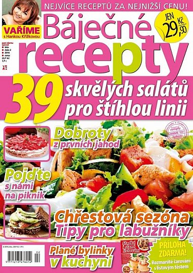 časopis Báječné recepty č. 2/2016