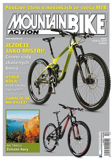 časopis Mountain Bike Action č. 2/2015