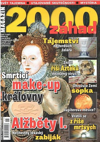 časopis Magazín 2000 záhad č. 11/2021