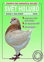 časopis Svět holubů č. 2/2019