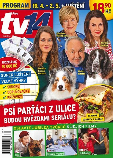 časopis TV Plus 14 č. 9/2024