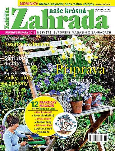 časopis Naše krásná zahrada č. 2/2012