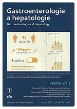 časopis Gastroenterologie a hepatologie č. 2/2022
