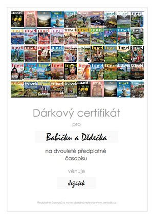 Náhled dárkového certifikátu