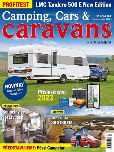časopis Camping, Cars & Caravans č. 6/2022