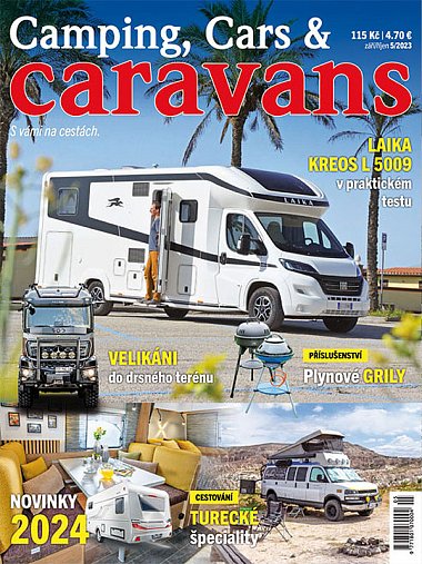časopis Camping, Cars & Caravans č. 5/2023
