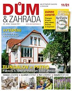 časopis Dům a zahrada č. 11/2021