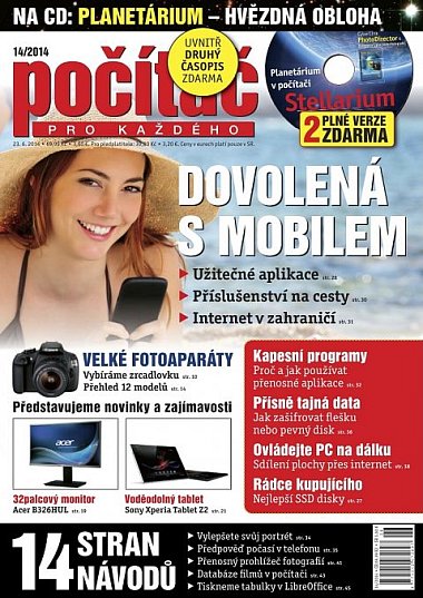 časopis Počítač pro každého č. 14/2014