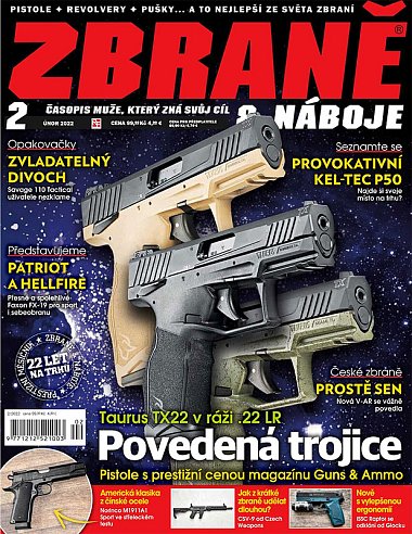 časopis Zbraně & Náboje č. 2/2022