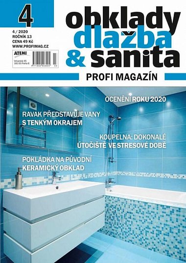 časopis Obklady, dlažba & sanita č. 4/2020