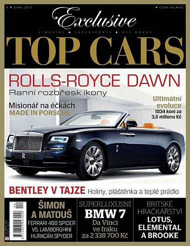 časopis Top Cars č. 4/2015