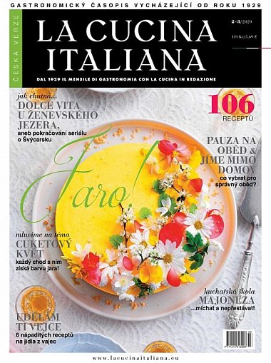časopis La Cucina Italiana č. 2/2020