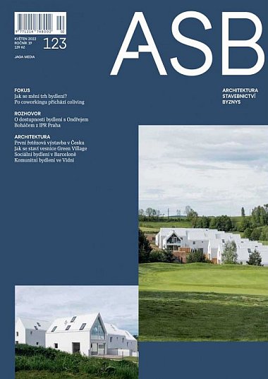 časopis ASB architektura, stavebnictví, byznys č. 123/2022