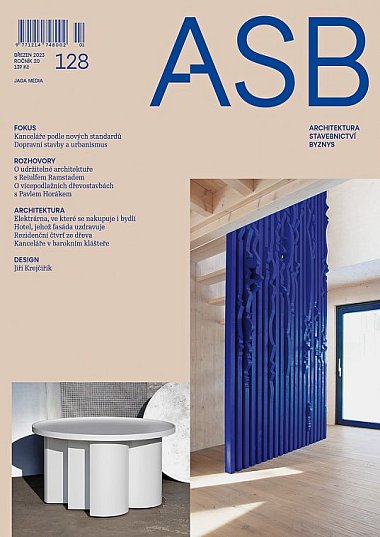 časopis ASB architektura, stavebnictví, byznys č. 128/2023