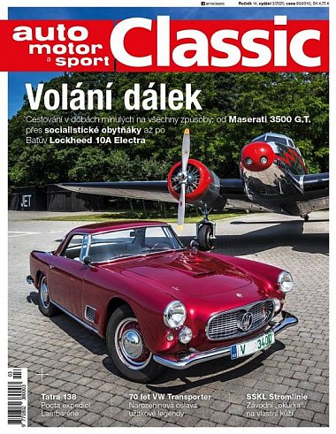 časopis Auto motor a sport Classic č. 3/2020