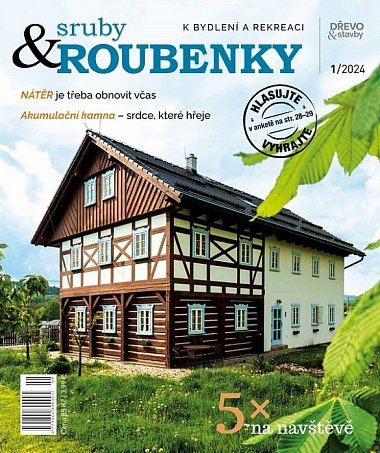 časopis Sruby & roubenky č. 1/2024
