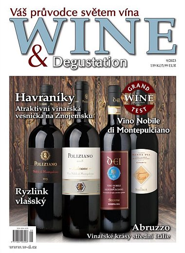 časopis Wine & degustation č. 9/2023