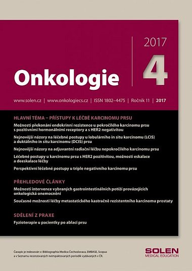 časopis Onkologie č. 4/2017