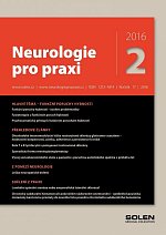 časopis Neurologie pro praxi č. 2/2016