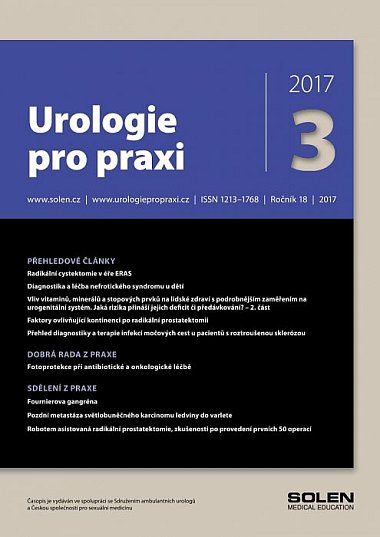 časopis Urologie pro praxi č. 3/2017