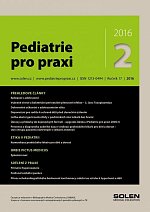 časopis Pediatrie pro praxi č. 2/2016