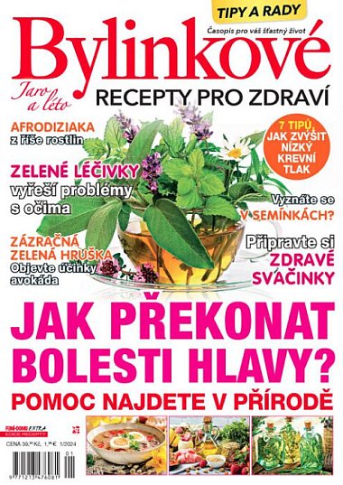 časopis Bylinkové recepty pro zdraví č. 1/2024