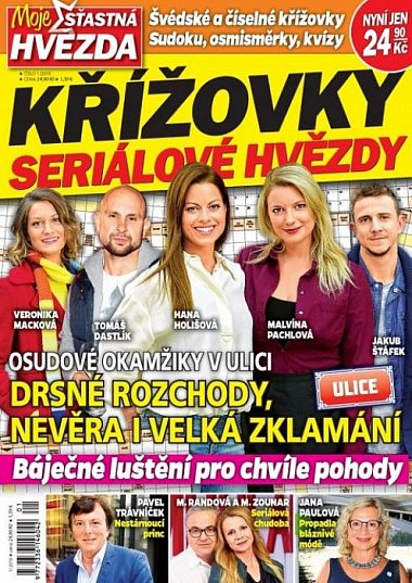 časopis Křížovky Moje šťastná hvězda č. 1/2019