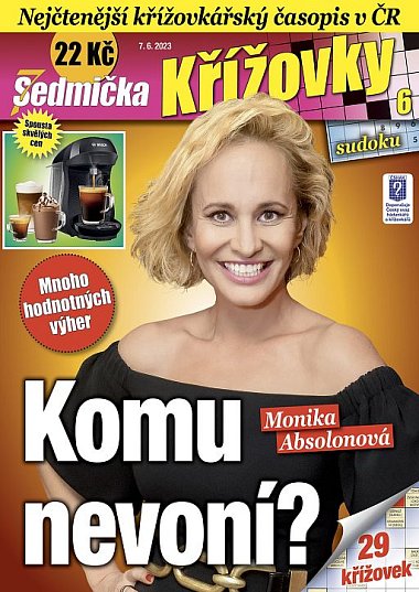 časopis Sedmička Křížovky č. 6/2023