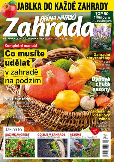 časopis Zahrada prima nápadů č. 6/2023