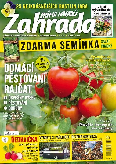 časopis Zahrada prima nápadů č. 2/2024
