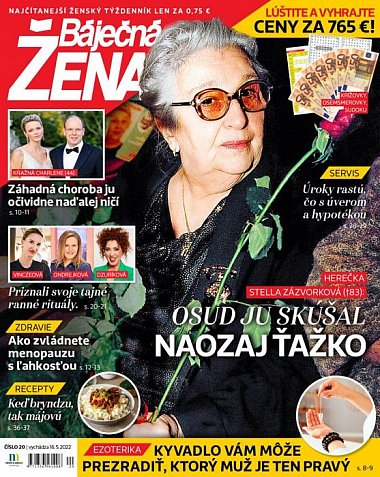 časopis Báječná žena č. 20/2022