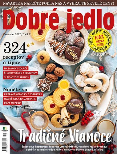časopis Dobré jedlo č. 12/2022