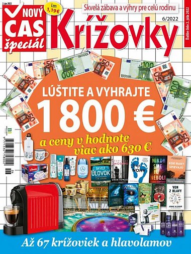 časopis Nový Čas krížovky č. 6/2022