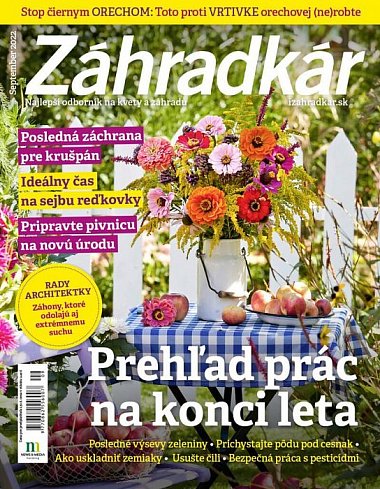časopis Záhradkár č. 9/2022