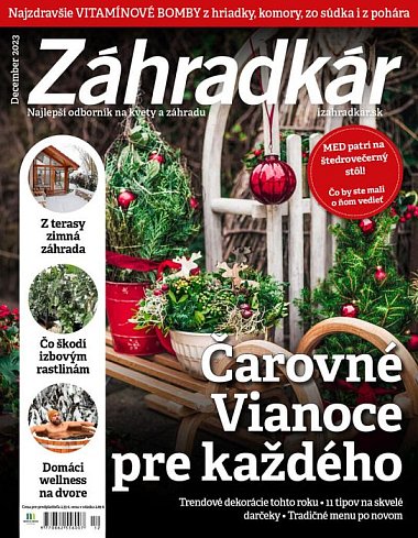 časopis Záhradkár č. 12/2023