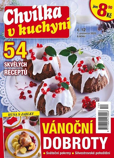 časopis Chvilka v kuchyni č. 12/2020