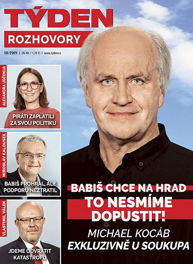 časopis Týden rozhovory č. 10/2021
