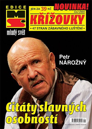 časopis Mladý svět Křížovky č. 1/2022