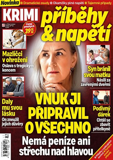 časopis Krimi příběhy & napětí č. 2/2024