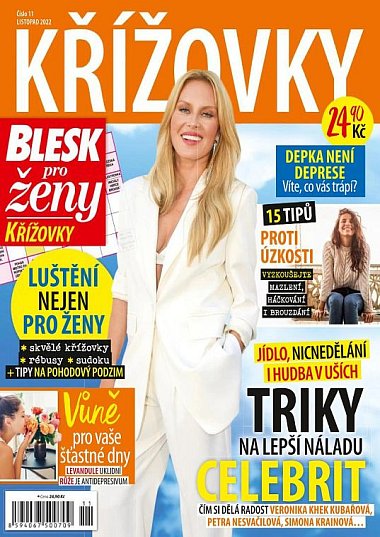 časopis Blesk pro ženy Křížovky č. 11/2022