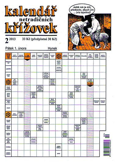 časopis Kalendář netradičních křížovek č. 2/2013