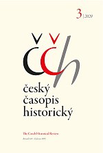 časopis Český časopis historický č. 3/2020