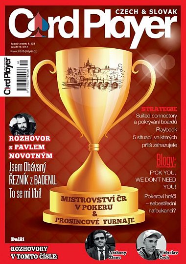 časopis Card Player Czech & Slovak č. 6/2015