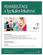 časopis Rehabilitace a fyzikální lékařství č. 1/2021