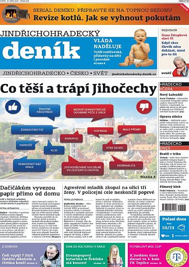 Jindřichohradecký Deník 19.9.2017