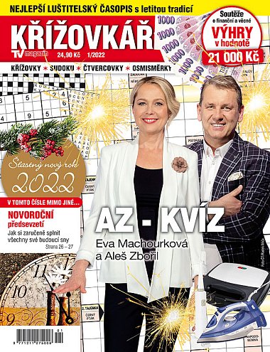 časopis Křížovkář TV magazín č. 1/2022