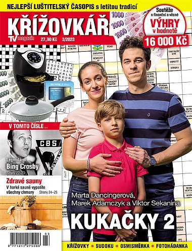 časopis Křížovkář TV magazín č. 3/2023