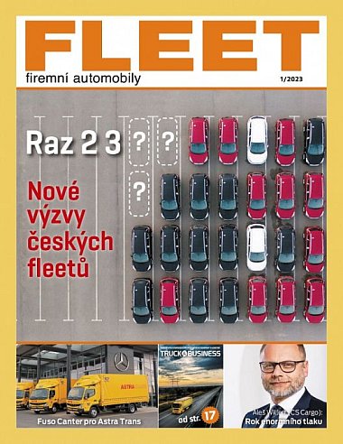 časopis Fleet firemní automobily č. 1/2023